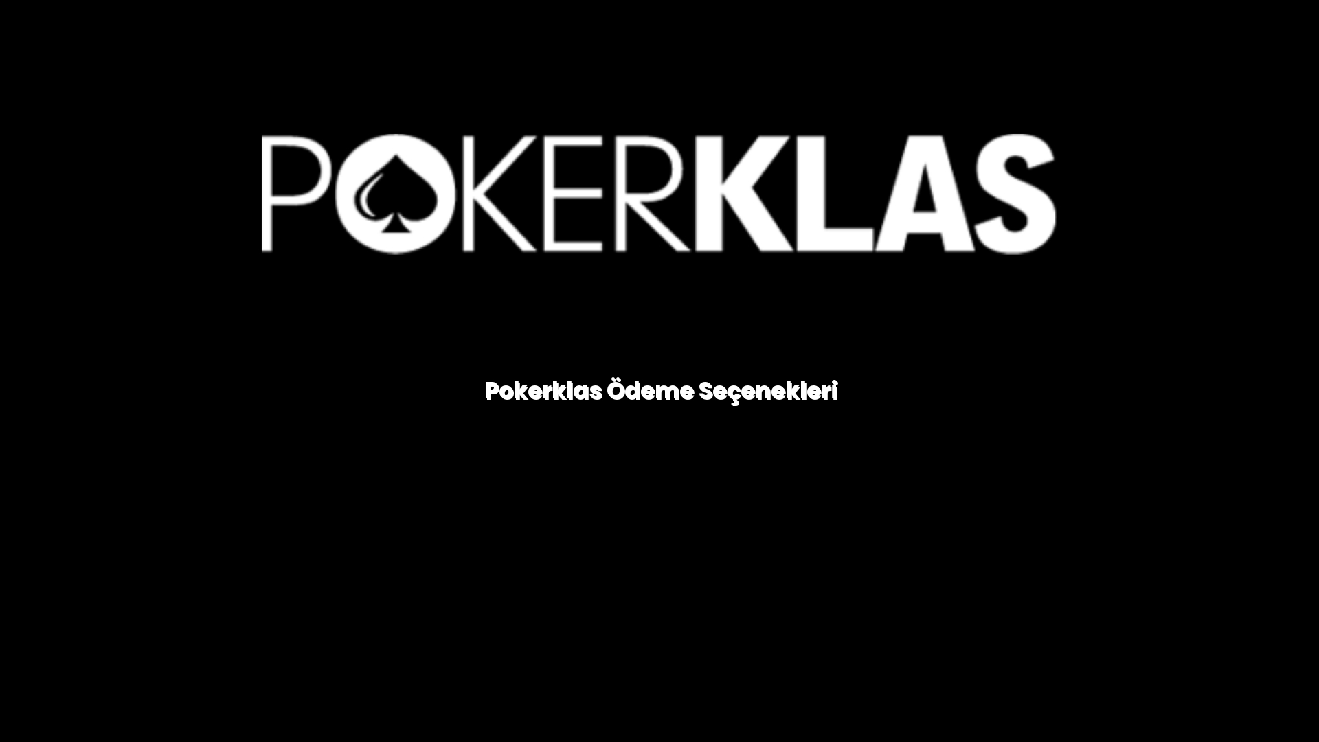 pokerklas odeme secenekleri 145