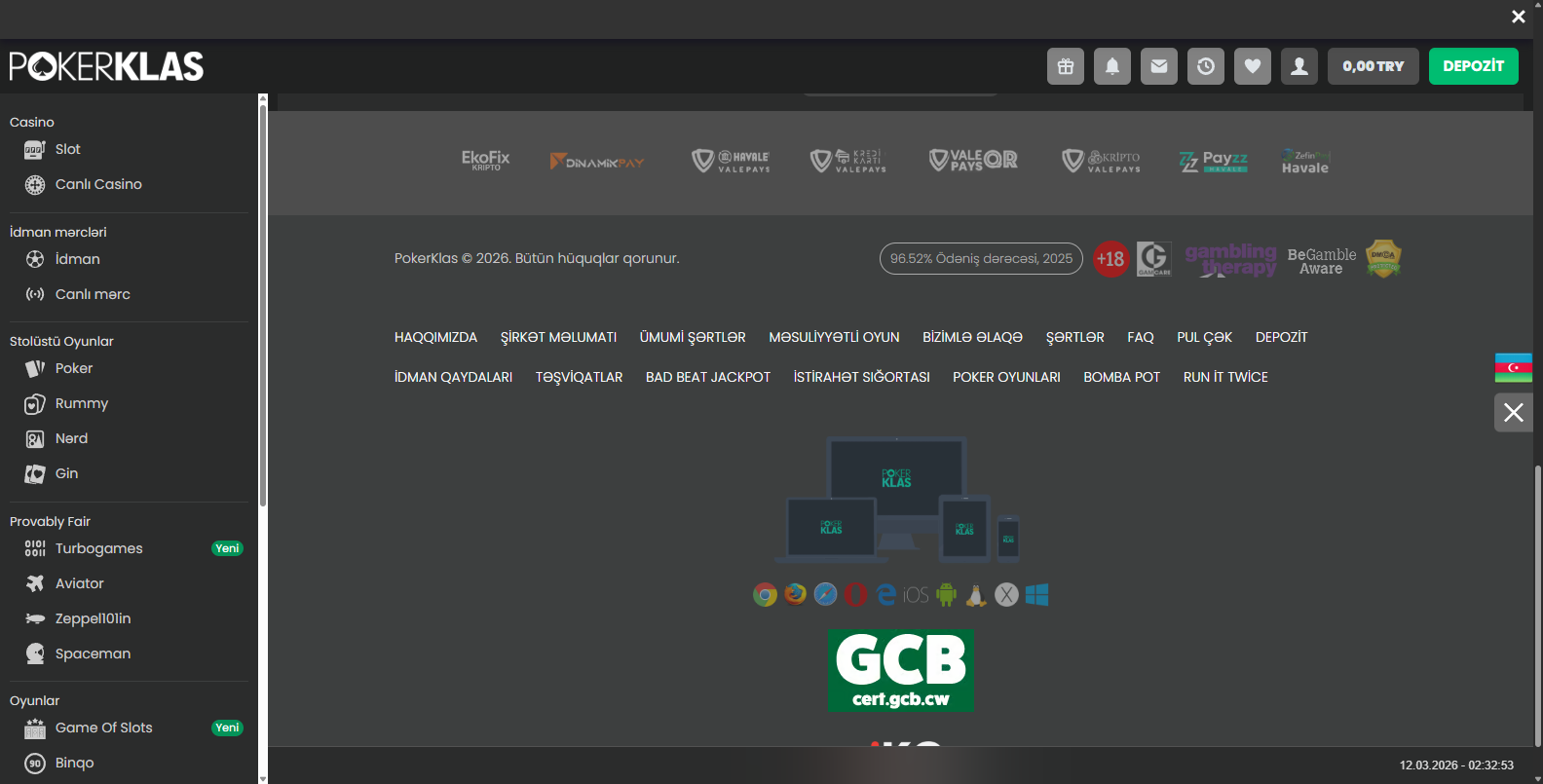 Pokerklas Giriş Mobilden